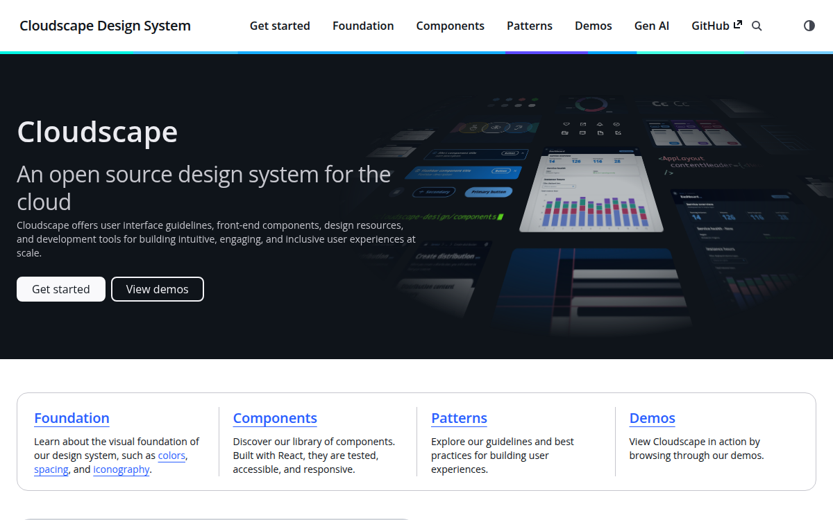 Cloudscape Design System documentation site