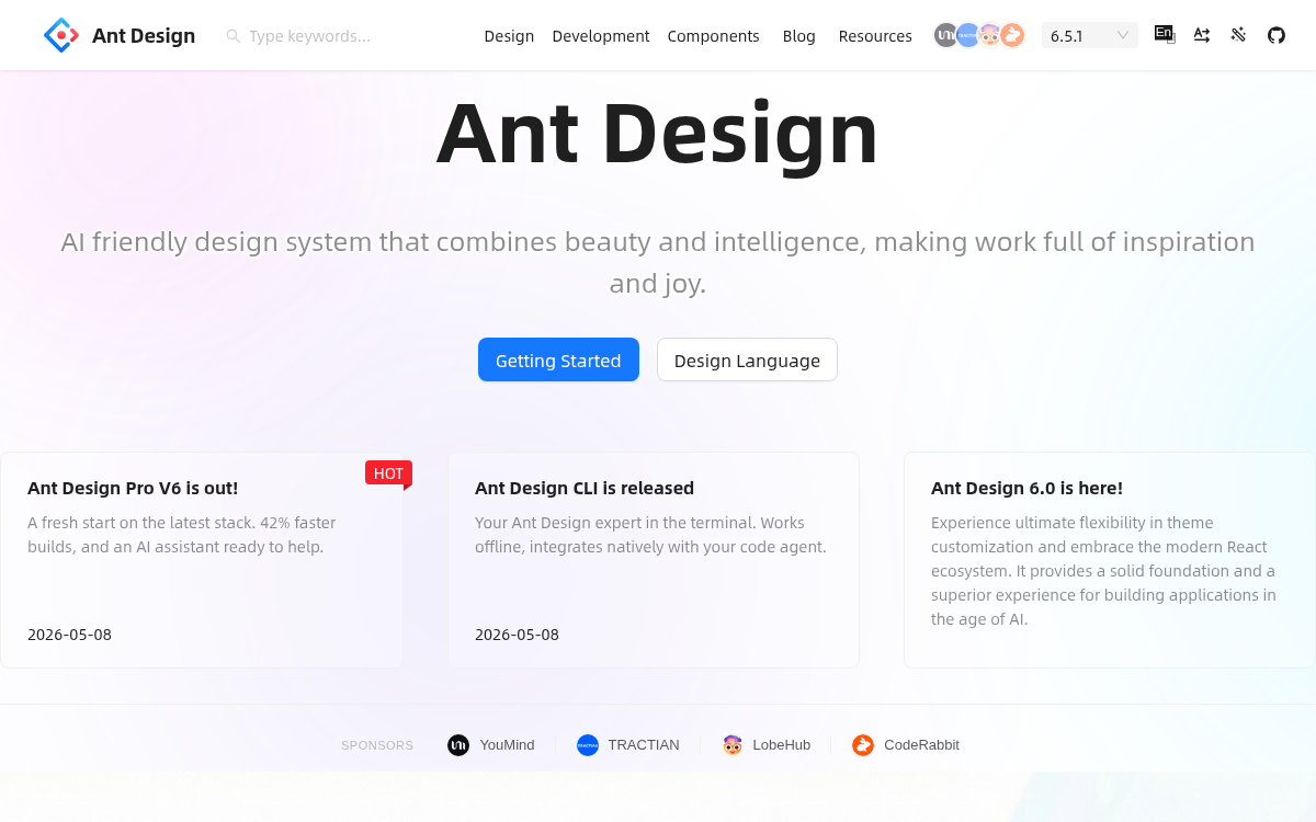 Ant Design documentation site