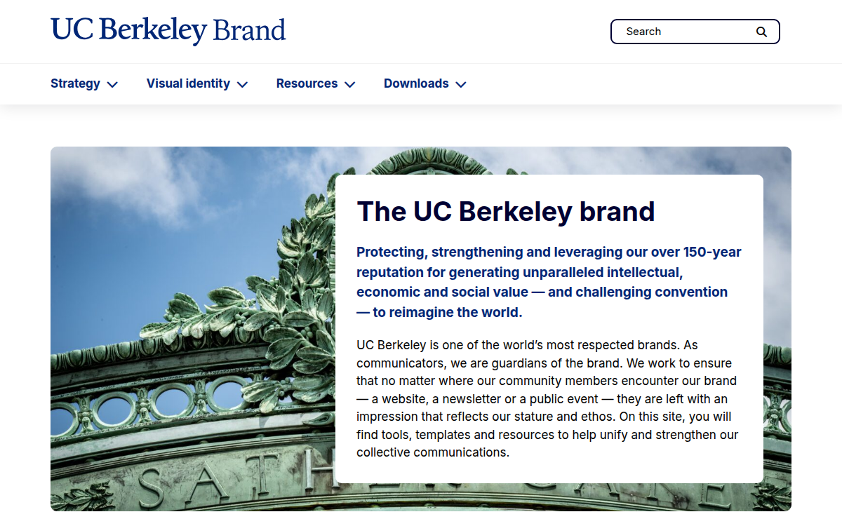UC Berkeley Design System documentation site