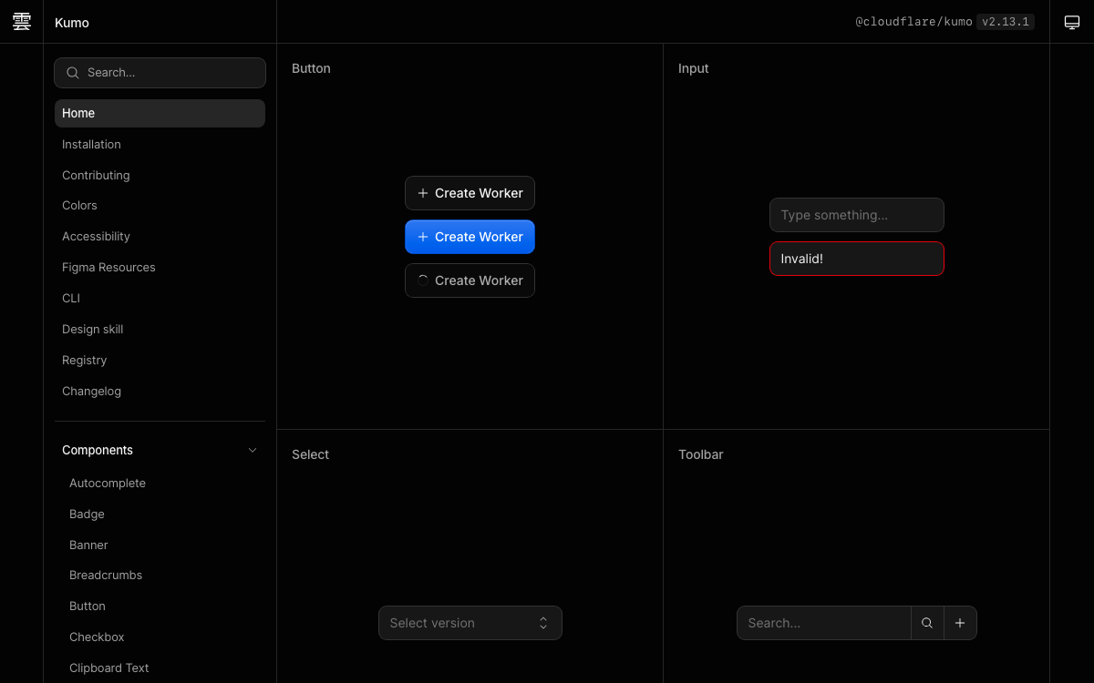 Kumo documentation site