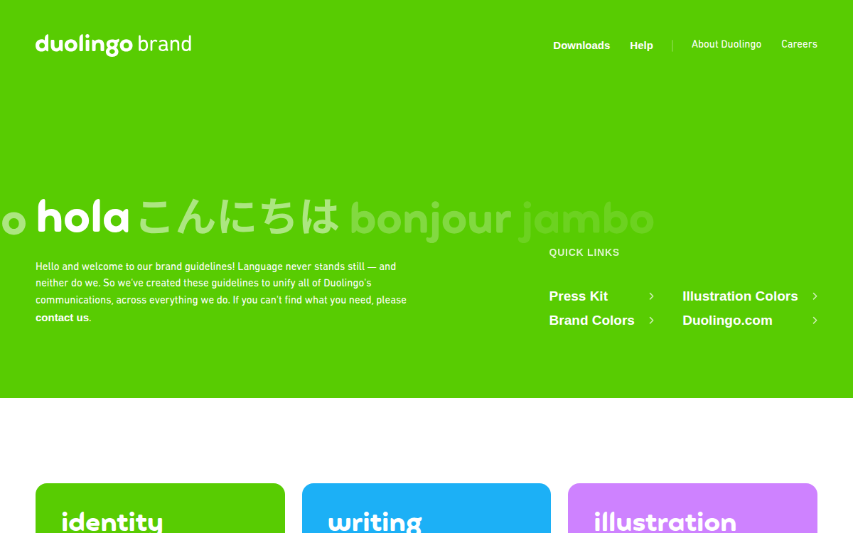 Duolingo Design System documentation site