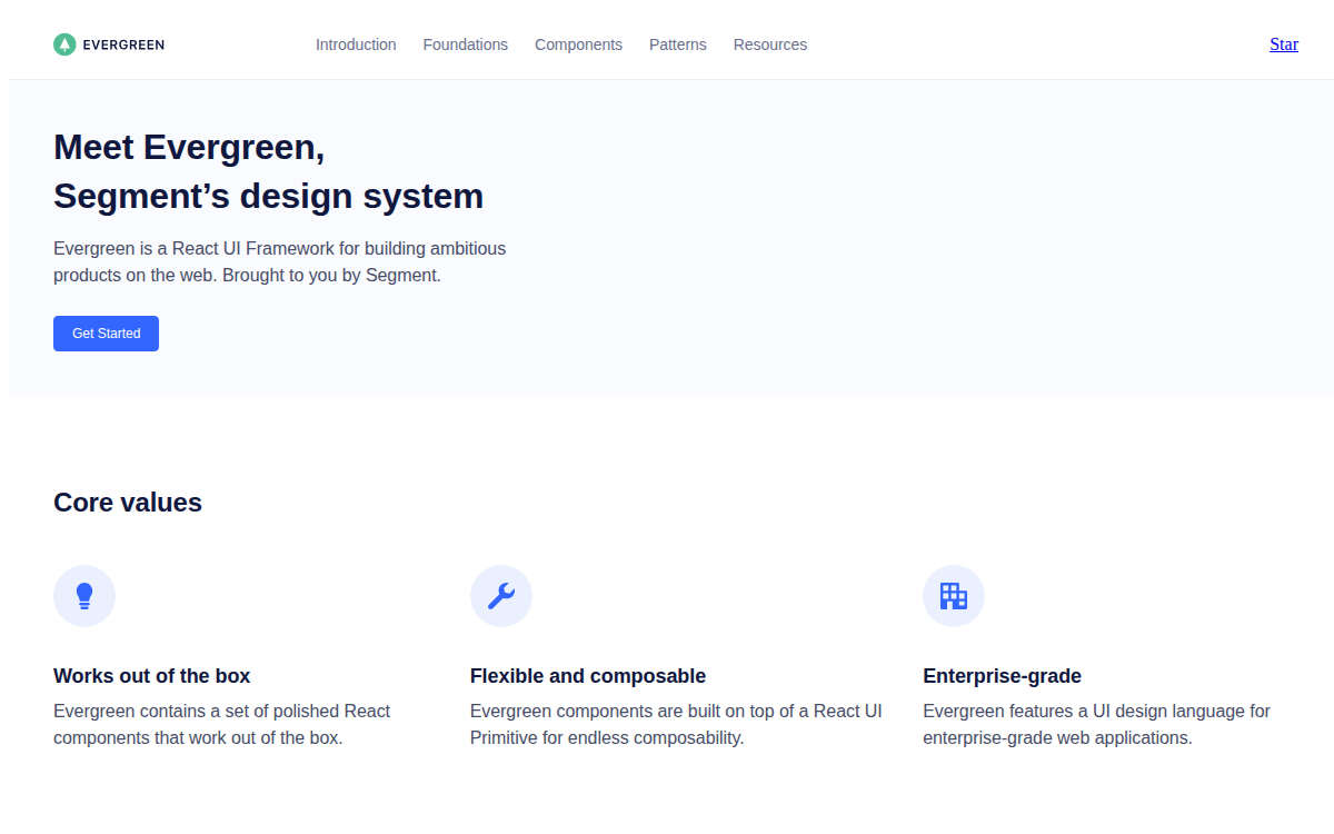 Evergreen documentation site