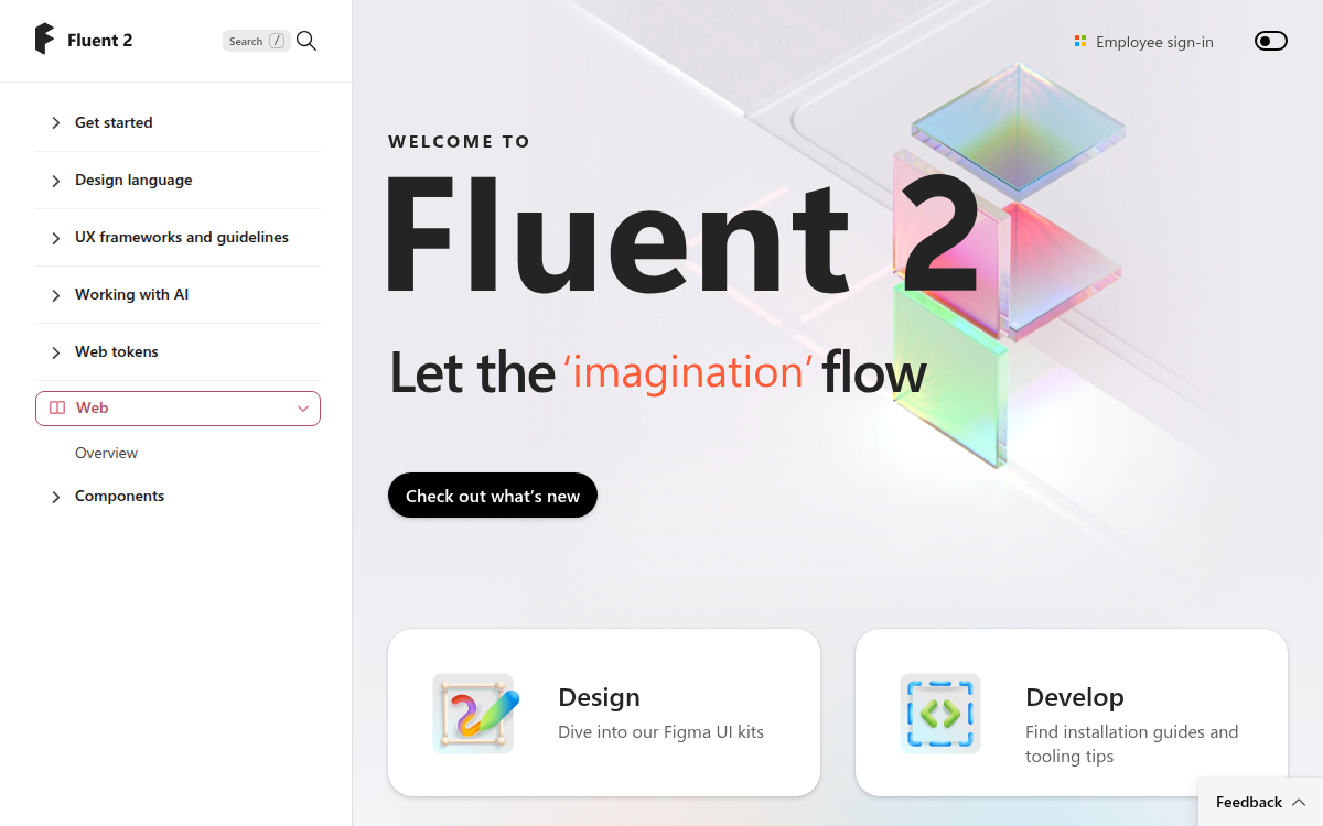 Fluent Design System documentation site