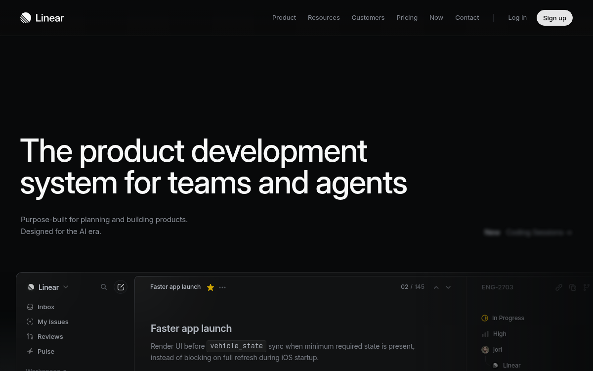 Linear documentation site
