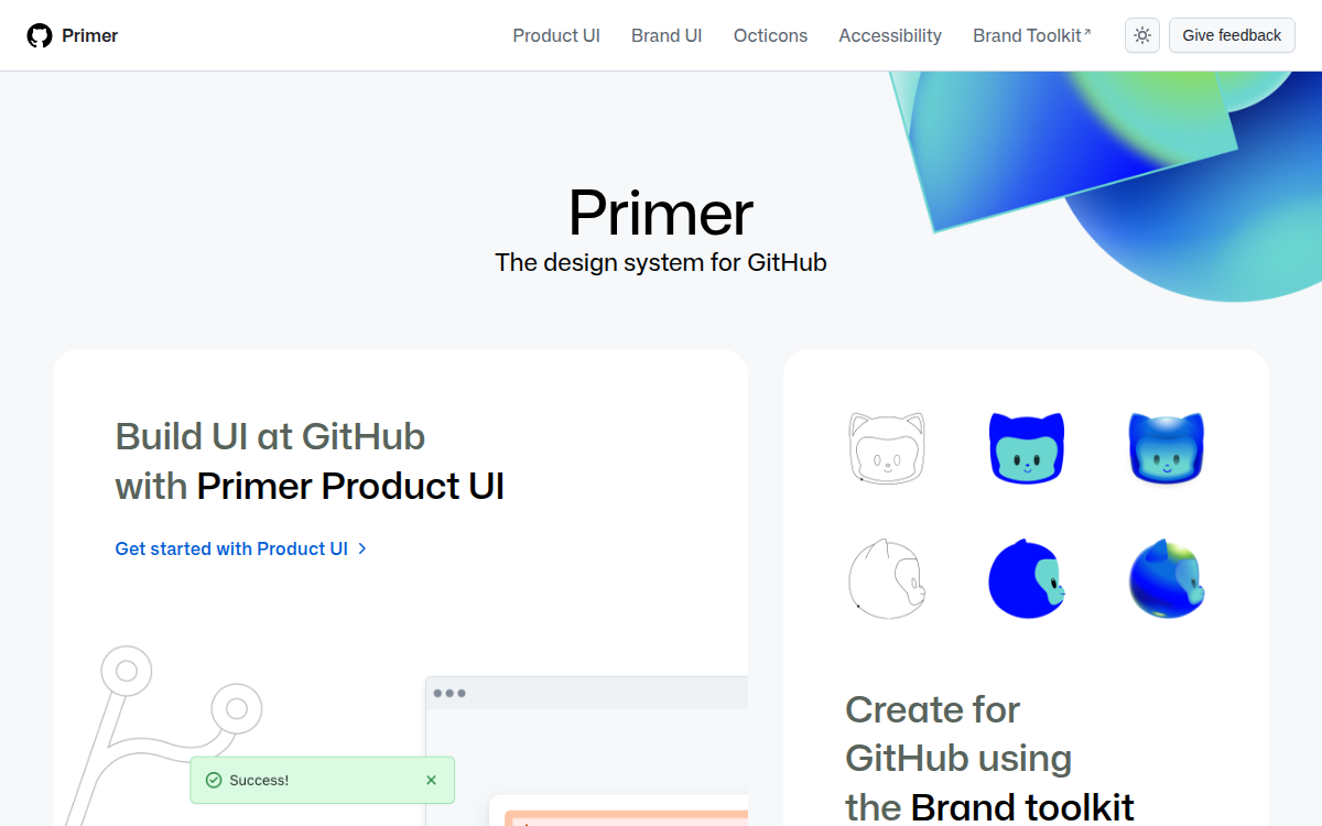 Primer documentation site