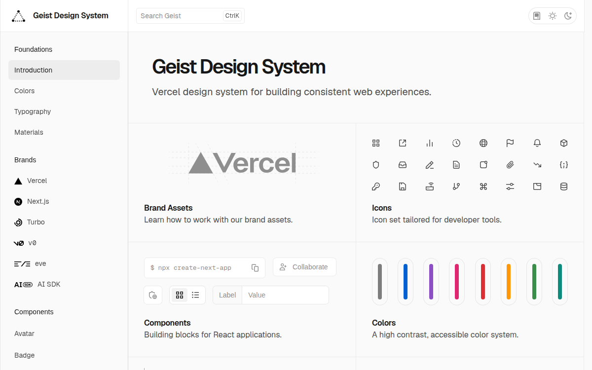 Geist documentation site